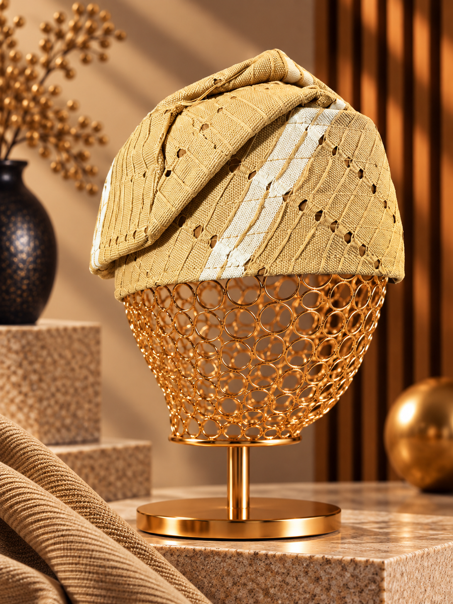 Gold Yoruba Fìlà Caps