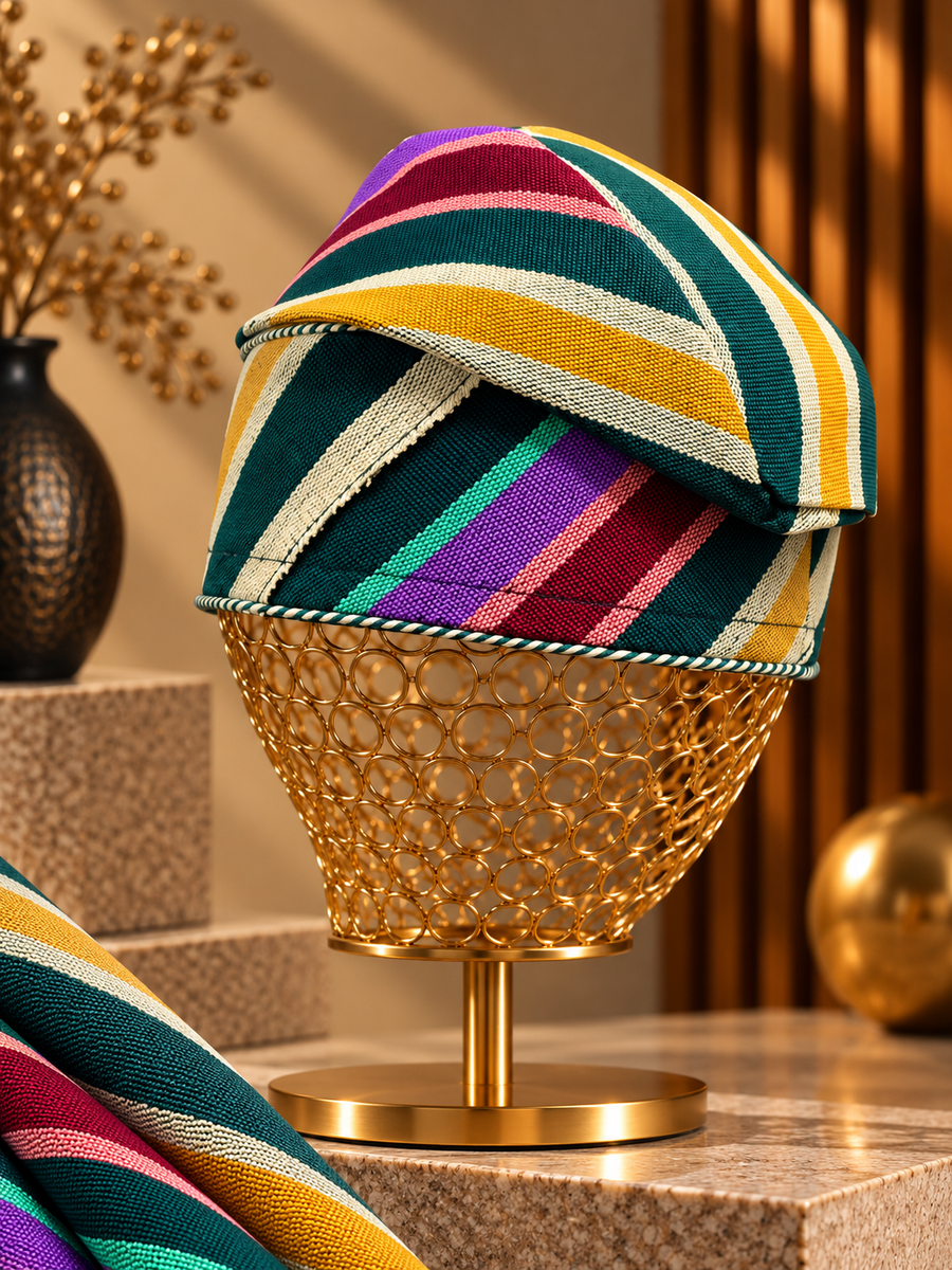 Multicoloured Yoruba Fìlà Caps