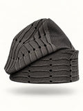 Black Handmade Yoruba Fìlà Cap — NF-Black 121